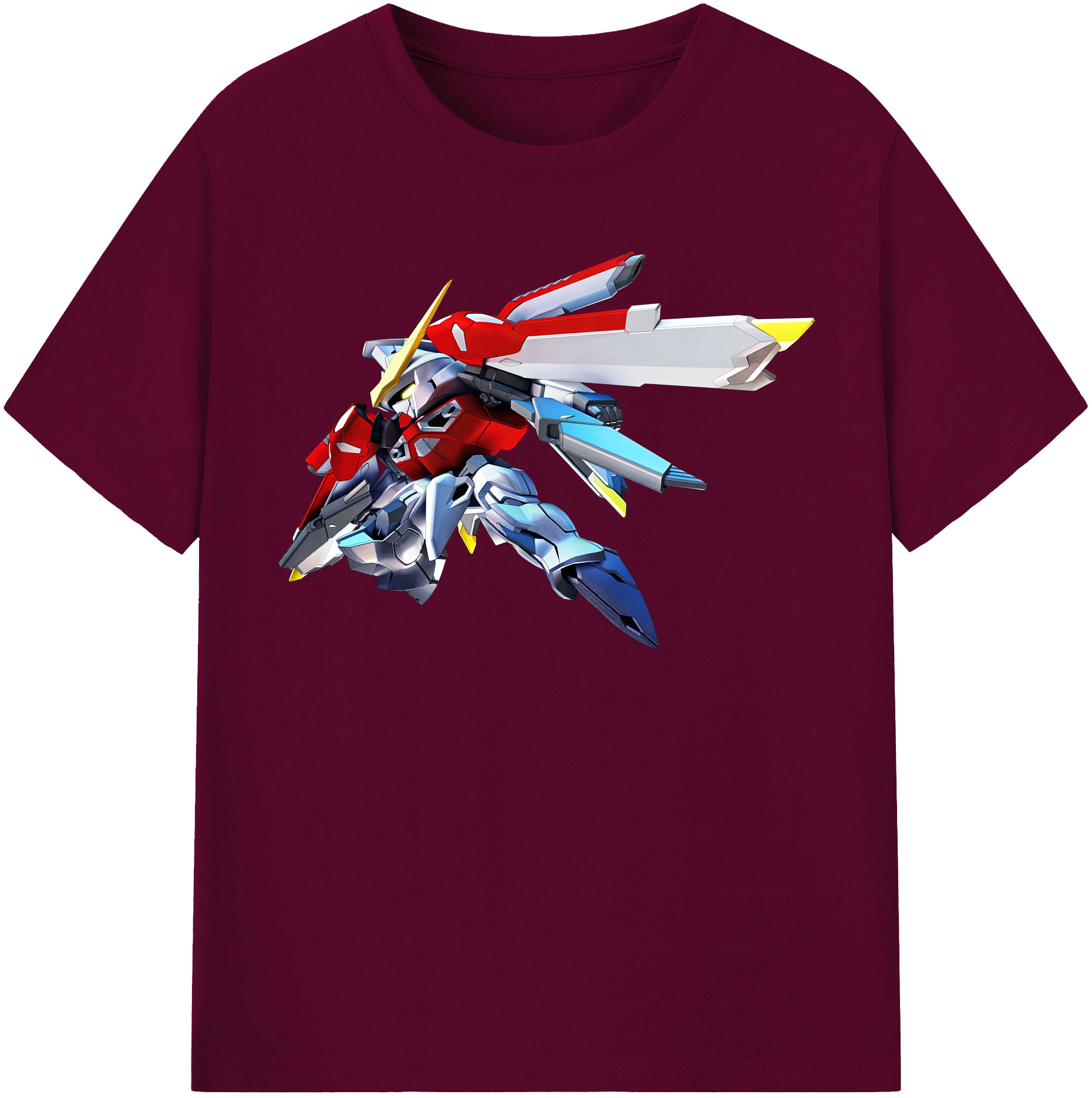 （画像用） 機動戦士ガンダム Mobile Suit Gundam レディースカジュアルプリントTシャツ（綿100％）